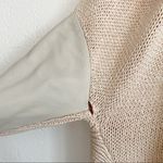 Maje  Falane Leather Panel Belt Front Sweater Size Small Photo 4