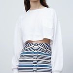 ZARA contrast dress with cutout detail Small Photo 2