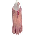 Maaji REVOLVE MAGNOLIA EYELET CHAMPAGNE DRESS TASSELS M Photo 4