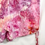 Terra & Sky Terra Sky Plus Size 4X Cargo Shorts Handmade Tie Dye 28W 30W Hot Pink Peach 953 Photo 9