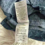 Eddie Bauer M Womens Blue Bandana Print Tank Romper Shorts Drawstring Waist Photo 7