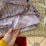 Anthropologie ‎ Purple Sequin Open Back Long Sleeve Dress 6 holiday occasion Photo 15