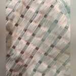 English Factory GINGHAM TIERED MIDI DRESS Medium NWT Mint color short sleeve Photo 8