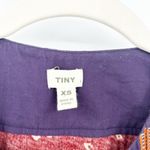 Anthropologie Tiny Womens Boho Summer Sleeveless Embroidered Tank Top XS Red Photo 2