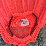 PITUSA Mini Dress Womens Standard Coral Cover Up Halter Flowy Beach Resort Boho Orange Size undefined Photo 2