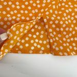 SheIn ‎ Tie Spaghetti Strap Mini Dress Yellow/Orange Floral Size XS Photo 3