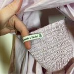 Abercrombie & Fitch  Crossover Bodice Midi Dress Size‎ xl light purple pink Photo 2