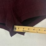 Forever 21  High Waist Plaid Shorts Zipper Small Red Photo 2