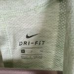 Nike  Green Cotton Blend Activewear Tank Ruched Side Beach Cut-out‎ Womens Size S Photo 3