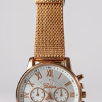 Geneva Women's Watch Rose Gold Tone Silver Dial Quartz Fashion Watch Photo 0