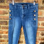 J Brand  Button Waist Blue Denim Skinny Ankle Zion Jeans Women's Size 26 Photo 2