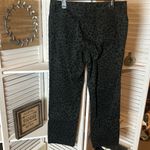 Bandolino  Green and Black Leopard Print Mandie Straight Leg Jeans Photo 3