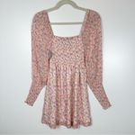 Hill House The Grace Nap Dress in Pink Multi Pansy White Size undefined Photo 4