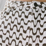 Cotton On  High Rise Super Stretch Straight Leg Wavy Geometric Printed Jeans sz 4 Photo 10