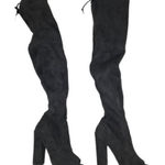 Steve Madden  Elliana Thigh High peep toe Boots Photo 0
