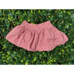 Necessary Objects Vintage Red White Gingham Mini Skirt Size XS Photo 1