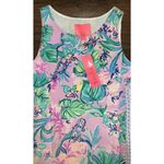 Lilly Pulitzer Mermaid In The Shade Jackie Purple Green Silk Shift Dress XS New Photo 6