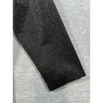 Lands' End Petite Black Sparkle Ponte Jersey Shift Dress 12P Holiday Party Photo 3