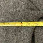 Madison‎ Cashmere Gray Turtleneck Sweater Cropped Slim Fit Pullover Fuzzy XL Photo 4