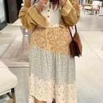 NWOT cream faux button body suit size small White Photo 1