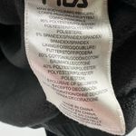 FILA  velour 1/4 zip black pullover hoodie XL casual active cropped sporty Y2K Photo 6