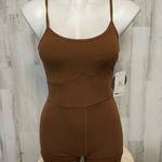 Glow mode brown jumpsuit romper Brown Size M Photo 0