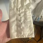 Cache ́ White Ruched Zip Jacket Large (Fits Like Medium) Women’s Photo 4