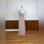 Birdy Grey Beautiful New Kira Taupe Chiffon Gown! Photo 7