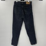 ZARA  Acid Wash Black Jeans Pants Size 6 100% Ecologically Grown Cotton Photo 9