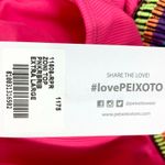 Peixoto Womens One Shoulder 2 Piece Bikini Swim Suit Pink Ribbed Fabric Trim XL Photo 3