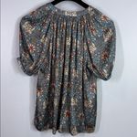 Anthropologie current air floral print lightweight blouse size small Photo 5