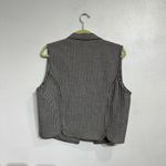 Rhythm Blue Black Gingham Vintage Western Vest Sz M Size M Photo 8