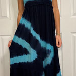 Fashion Bug  Tie Dye Strapless Dress Photo 0