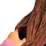 Anthropologie Balloon-Leg Jumpsuit XS Women Casual Smocked One Piece Photo 4