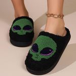 Playful Black and Green Alien Slip Photo 0