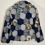 Free People Bohemian Cottage Sahu Quilted Patchwork Jacket Size Small Americana Photo 9