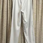 PINK - Victoria's Secret PINK Victoria’s Secret White Tear Away Snap Track Pants  Photo 8