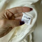 STAUD  White Vote Hoodie Sweatshirt L Photo 7