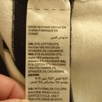 Chico's Zenergy Cowl Neck Sweater Blue Striped Back Cashmere Blend 2P NWT Photo 7