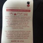 Zuliana Light Blue Mesh Cover Up With Front Button Closure. Made in USA New Size L Photo 4