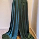 Evening Dress Formal Party Prom Gown Green Sequins Size XS Photo 1