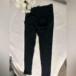 Black Long Sleeve Crop Top Size L Photo 2