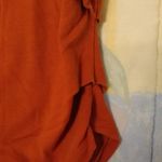 Orange Shirt with V cutout Size XL Photo 4