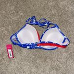 4th of July, American Flag, Patriotic Padded Bikini Top Size L Photo 1