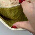 Lug Mambo Crossbody Bag Floral Print Beige Red Tropical Adjustable Strap Photo 7