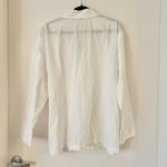 SKIMS Spa Button Up Sleep Top in Snow Size 2X NWT Photo 6