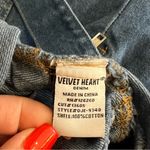 Velvet Heart  denim jumpsuit, 100% Cotton, short sleeve size L Photo 14