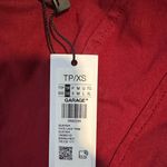 Garage  Burgundy Lace-Trimmed Top Photo 3