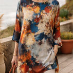 Bryn Walker  Abstract Print Tunic / Mini Dress – Made in USA-Size XS Photo 0