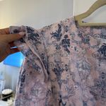Isabel Marant  Lavender Floral Long Sleeve Dress Photo 7